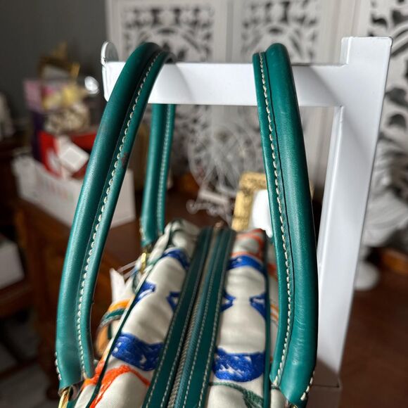 Coach Multicolor Scribble Tote Satchel NWT - Picture 6 of 8